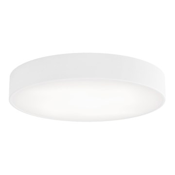 Badrumstaklampa med sensor CLEO, 4×E27, 24 W, 230 V, Ø 50 cm, IP54, vit