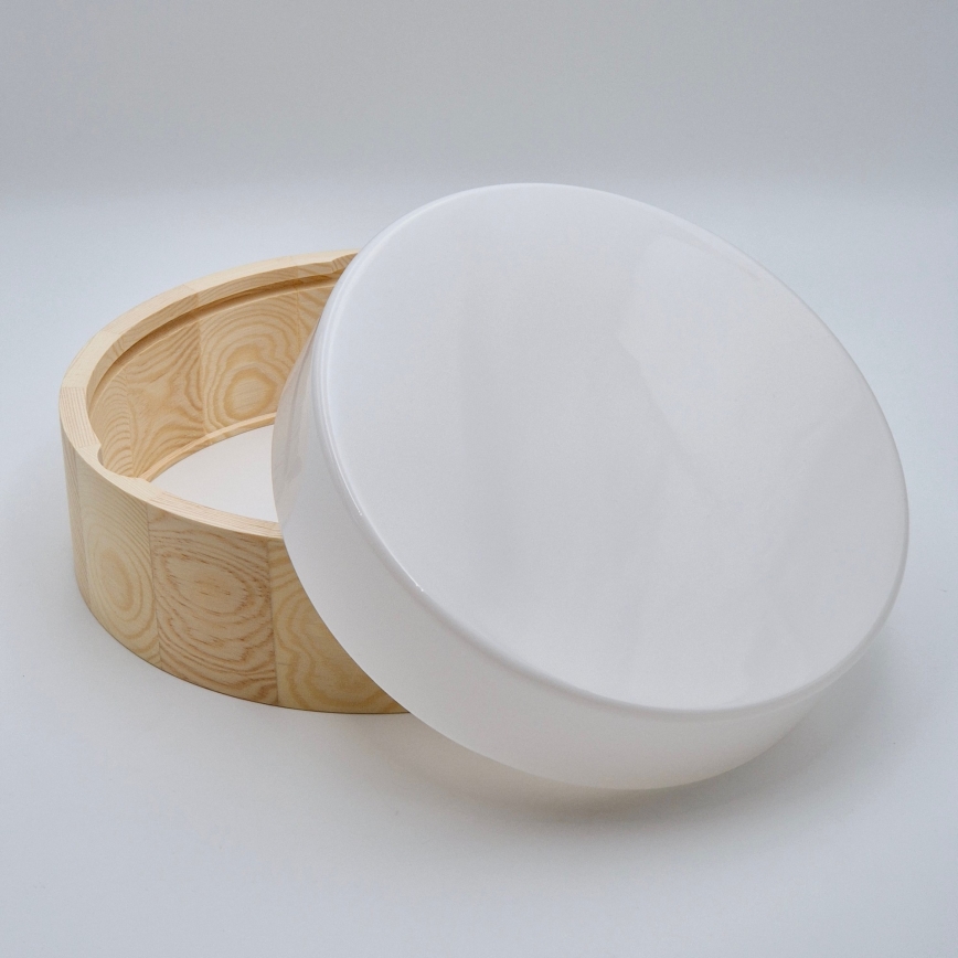 Badrumsplafond NATURAL 2xE27/15W/230V IP54 tall ? 27 cm