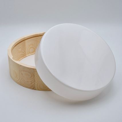 Badrumsplafond NATURAL 3xE27/15W/230V IP54 tall ? 37 cm