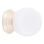 Badrumsvägglampa ZORI 1xG9/8W/230V IP44 beige