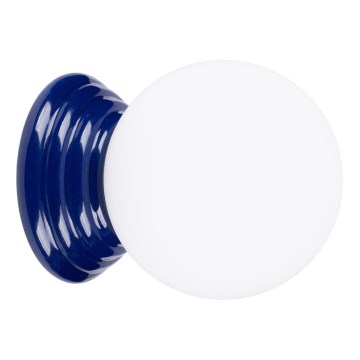 Badrumsvägglampa ZORI 1xG9/8W/230V IP44 blå