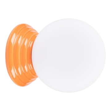Badrumsvägglampa ZORI 1xG9/8W/230V IP44 orange