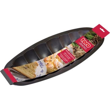 Bakform för vánočka TORO, svart