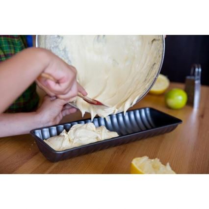 Bakform TORO 31,5 x 12 cm, svart