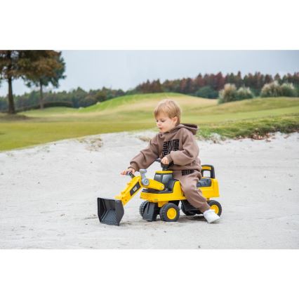 Balanscykel lastare CAT 2xAA gul/svart