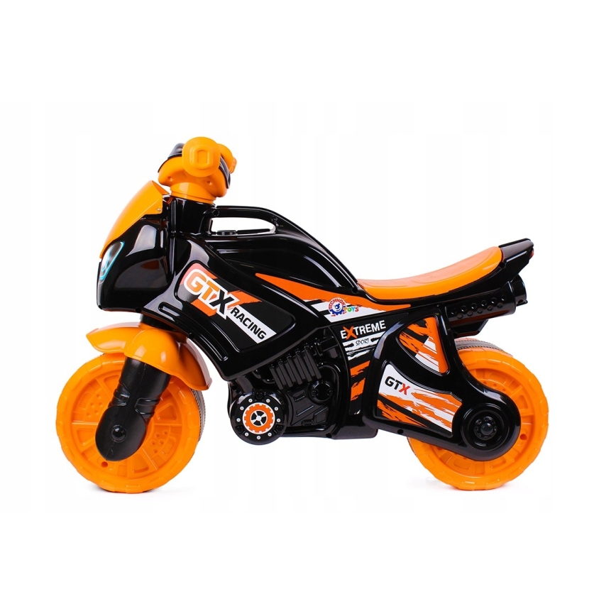 Balanscykel motorcykel orange/svart