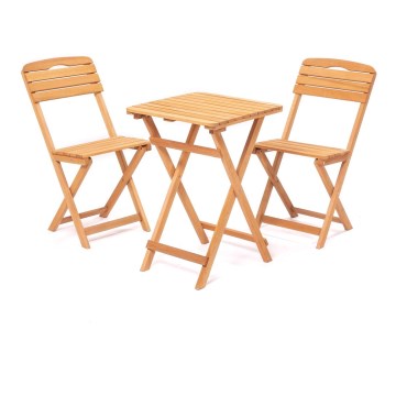 Balkongset i bokträ