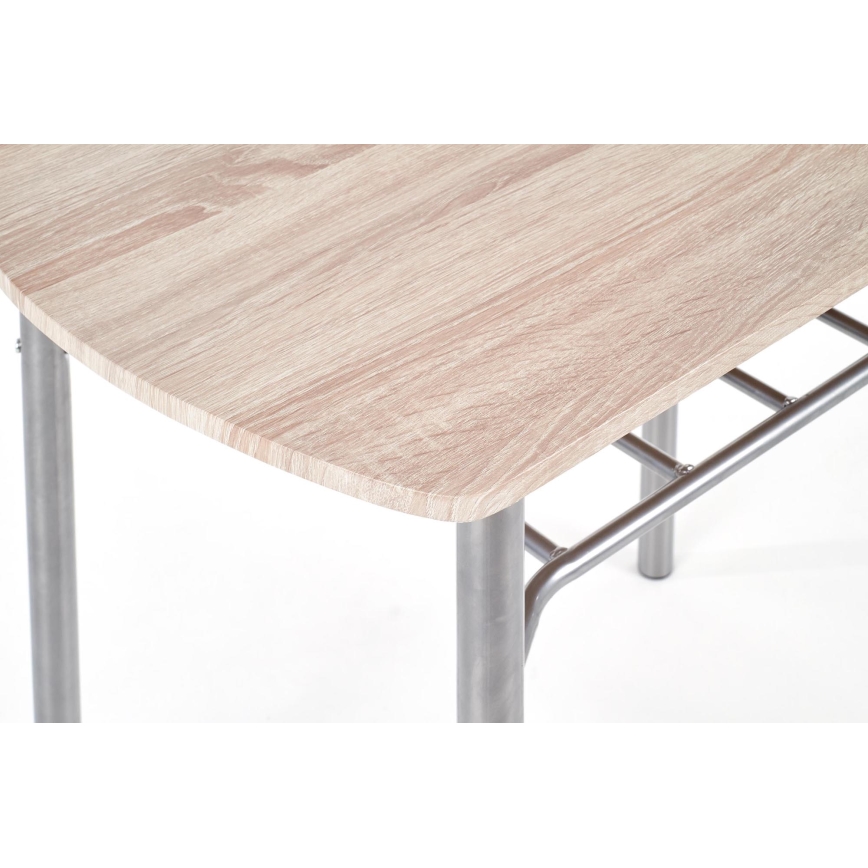 Balkongset LANCE 82x50 cm metall/sonoma-ek