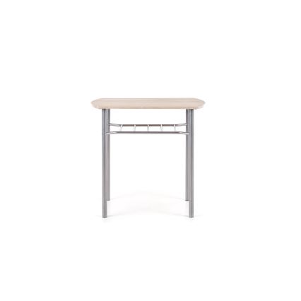 Balkongset LANCE 82x50 cm metall/sonoma-ek