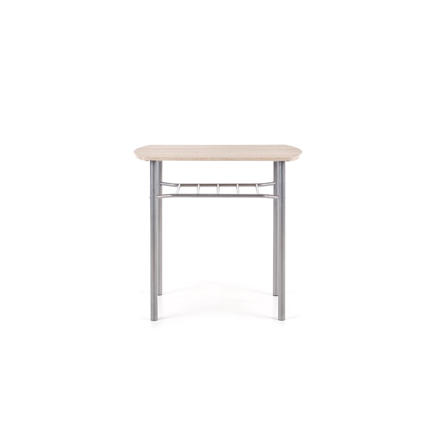 Balkongset LANCE 82x50 cm metall/sonoma-ek