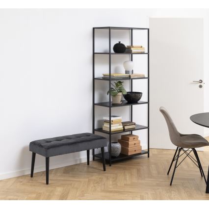 Bänk ELMO mörkgrå