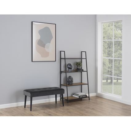 Bänk ELMO mörkgrå