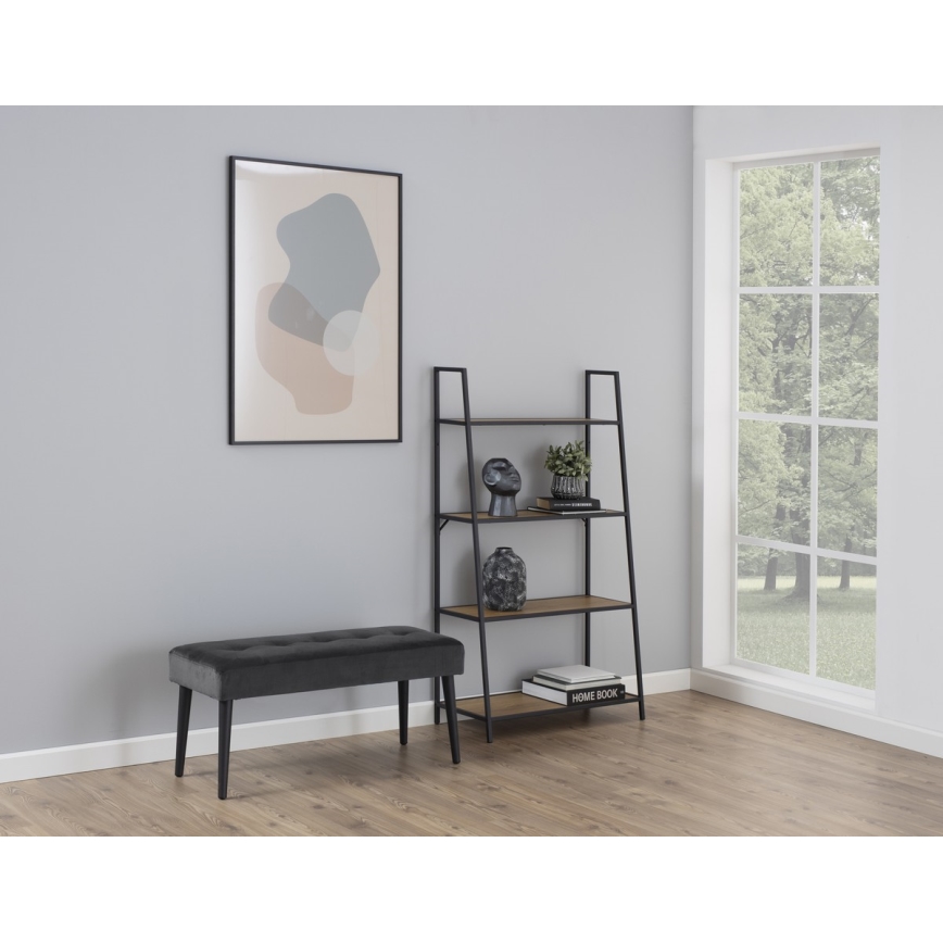 Bänk ELMO mörkgrå