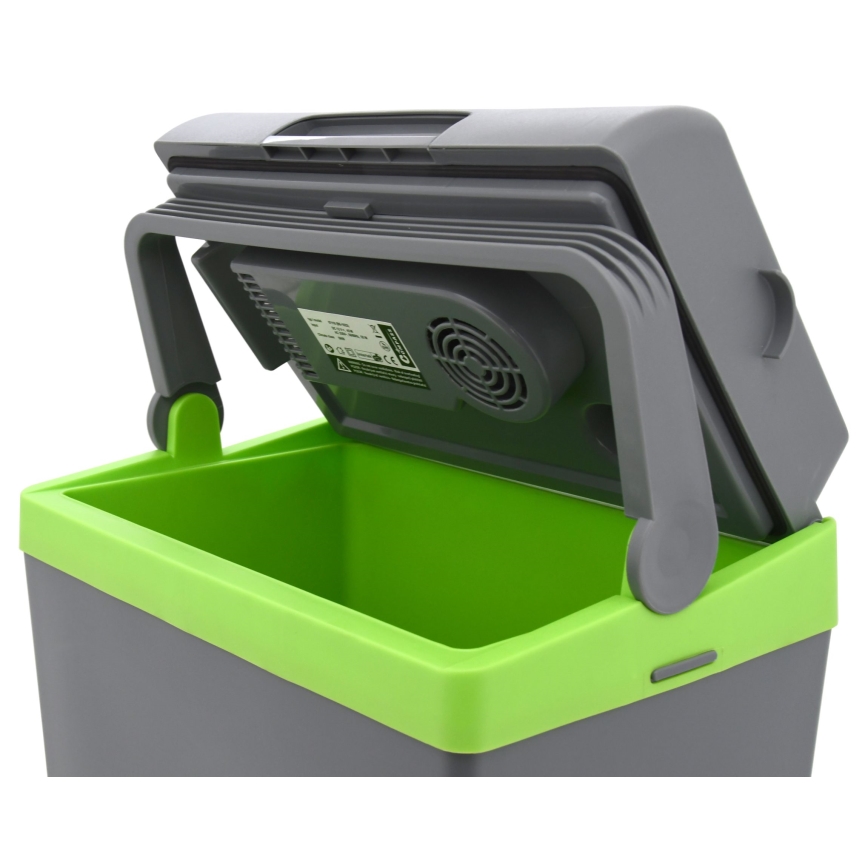 Bärbar bilkylare 22 l 55W / 12V / 230V grå /grön