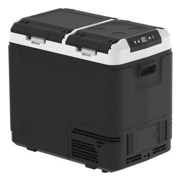 Bärbar bilkylbox 60 l 230V/12V/24V/230V grå