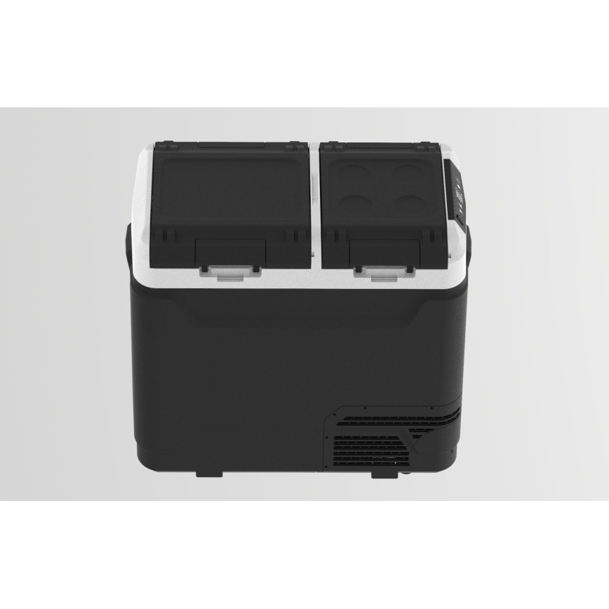 Bärbar bilkylbox 60 l 230V/12V/24V/230V grå