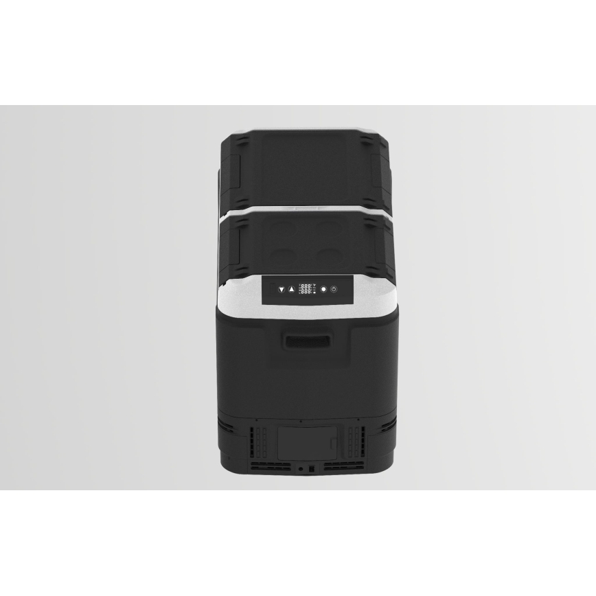 Bärbar bilkylbox 60 l 230V/12V/24V/230V grå