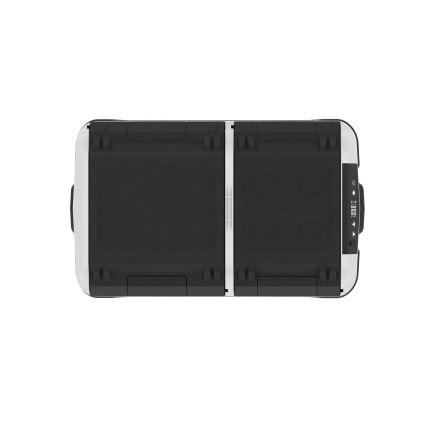Bärbar bilkylbox 60 l 230V/12V/24V/230V grå