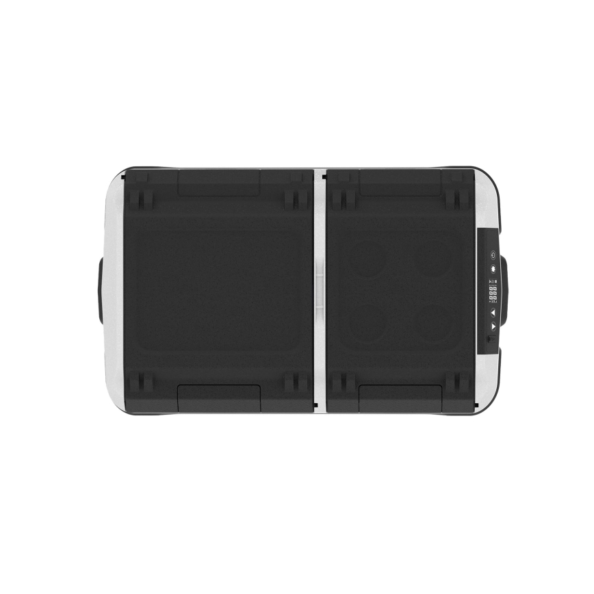 Bärbar bilkylbox 60 l 230V/12V/24V/230V grå