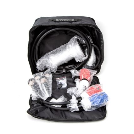 Bärbar laddare för elbilar med 4 adaptrar Type 2 32A/480V 22kW 5m IP67