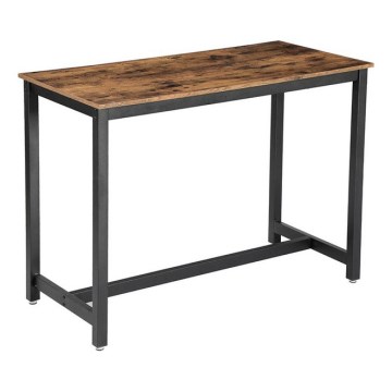 Barbord BARTIS brun/svart