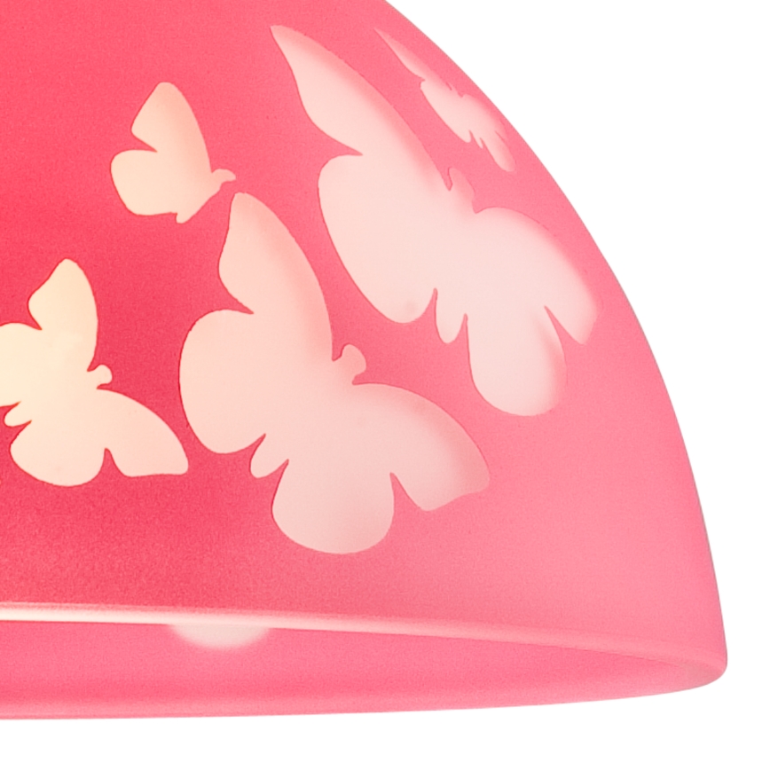 Barn Hängande Ljuskrona med snöre 1xE27/60W/230V