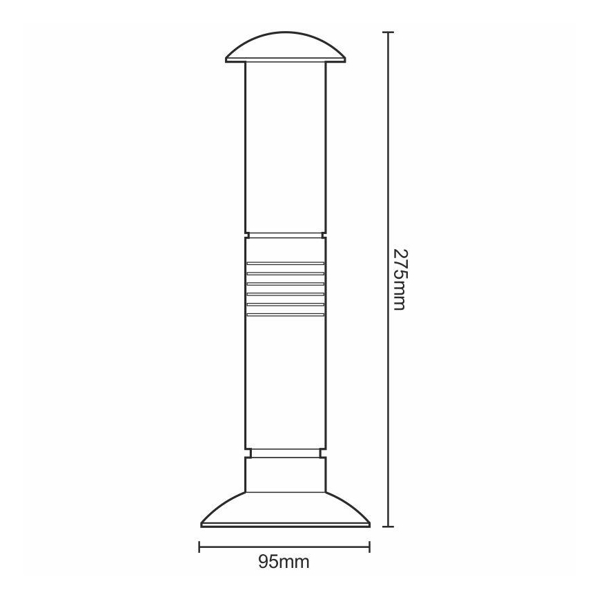 Barn LED-Lampa 2xLED/1xD IPX4