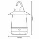Barn LED-Lampa 3xLED/4xAA IPX4