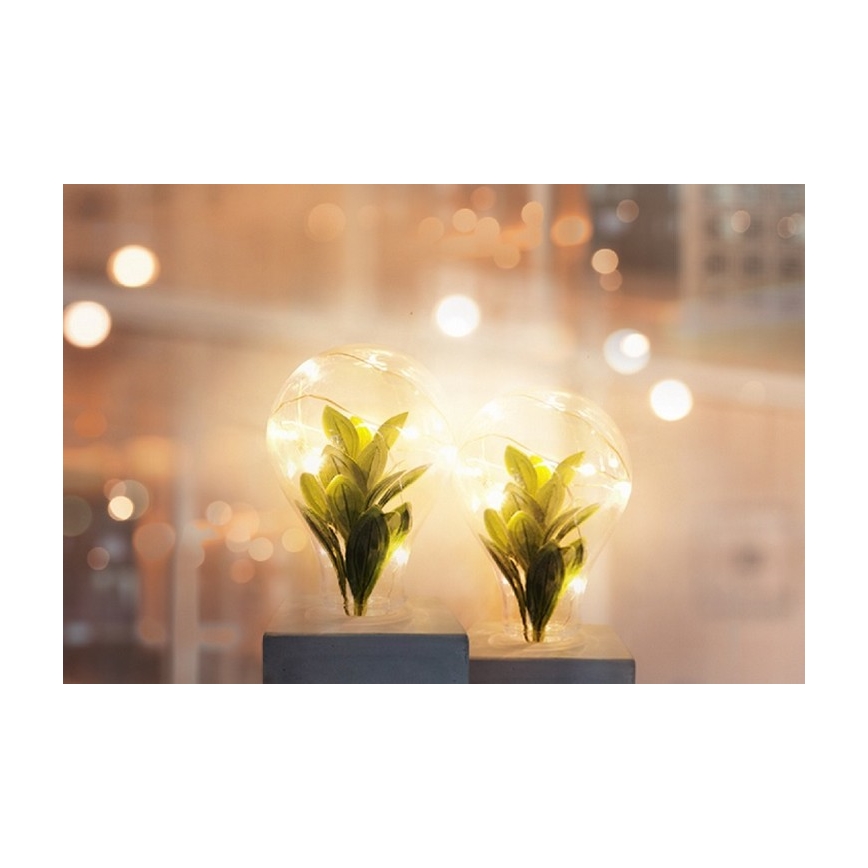 Barn LED-Lampa LIV LED/2xAAA grå