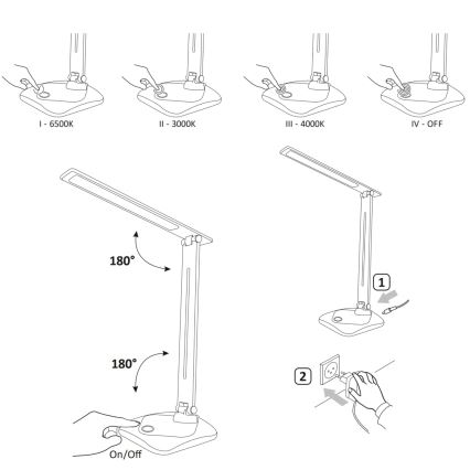 Barn LED-Lampa TOLEDO LED/8W/230V