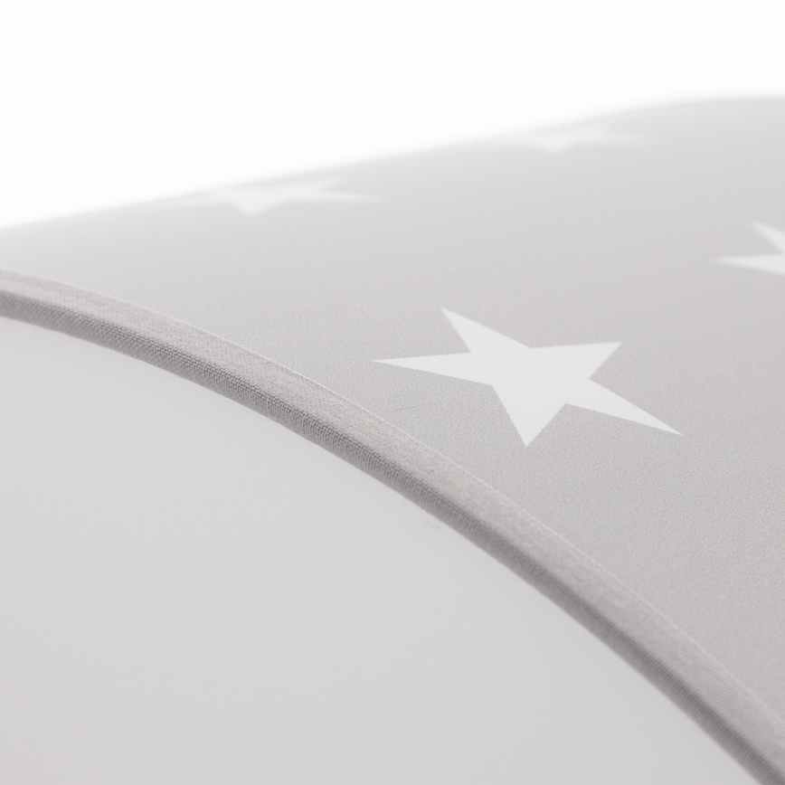 Barn Takbelysning stjärnor grå 2xE27/60W/230V grå