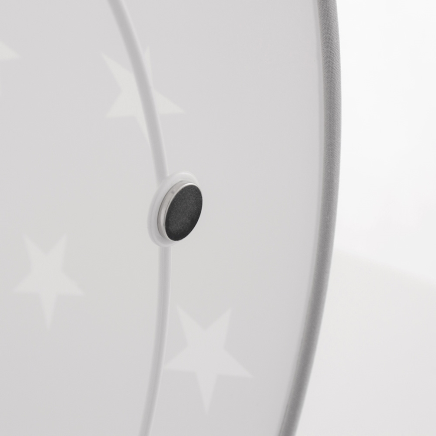 Barn Takbelysning stjärnor grå 2xE27/60W/230V grå