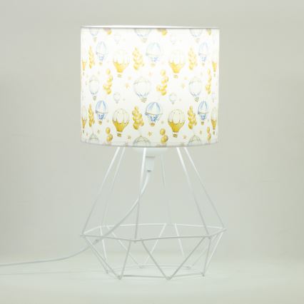 Barnbordslampa KIDS ROOM 1xE27/60W/230V Ø 18 cm, ballonger