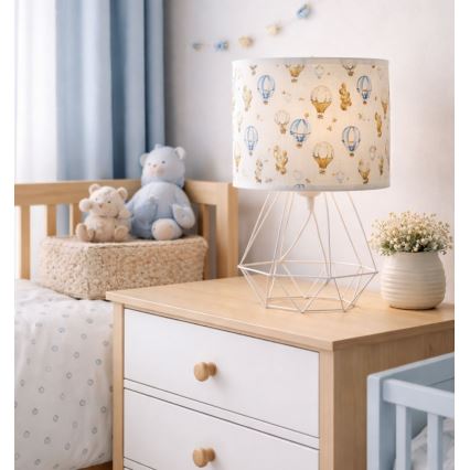 Barnbordslampa KIDS ROOM 1xE27/60W/230V Ø 18 cm, ballonger