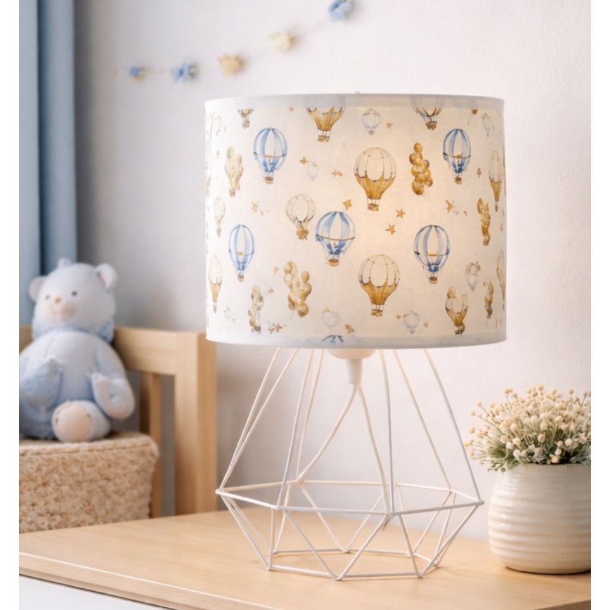 Barnbordslampa KIDS ROOM 1xE27/60W/230V Ø 18 cm, ballonger