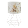 Barnbordslampa KIDS ROOM 1xE27/60W/230V Ø 18 cm med djurmotiv