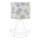 Barnbordslampa KIDS ROOM 1xE27/60W/230V Ø 18 cm teddybjörn