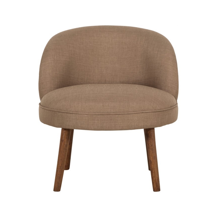 Barnfåtölj KUNI brun