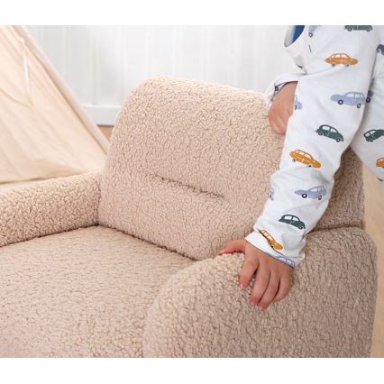 Barnfåtölj LORY rosa