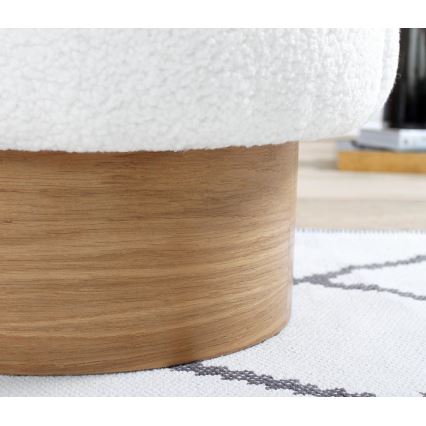 Barnfåtölj RIKI 40x47 cm vit