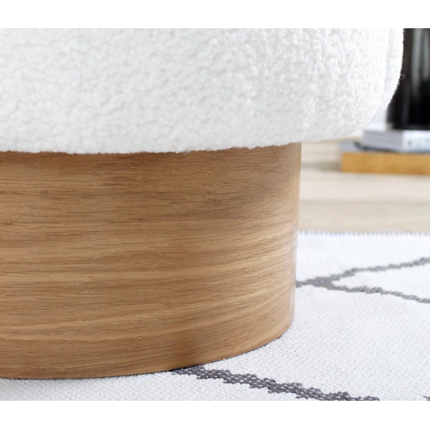 Barnfåtölj RIKI 40x47 cm vit