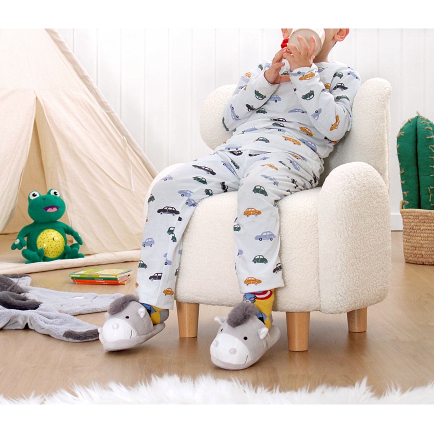 Barnfåtölj TOBI, vit