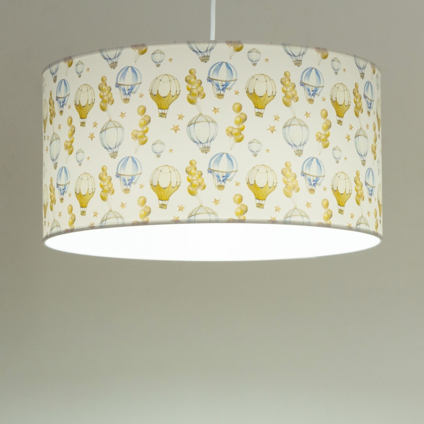 Barnkrona KIDS ROOM 1xE27/60W/230V Ø 40 cm ballonger