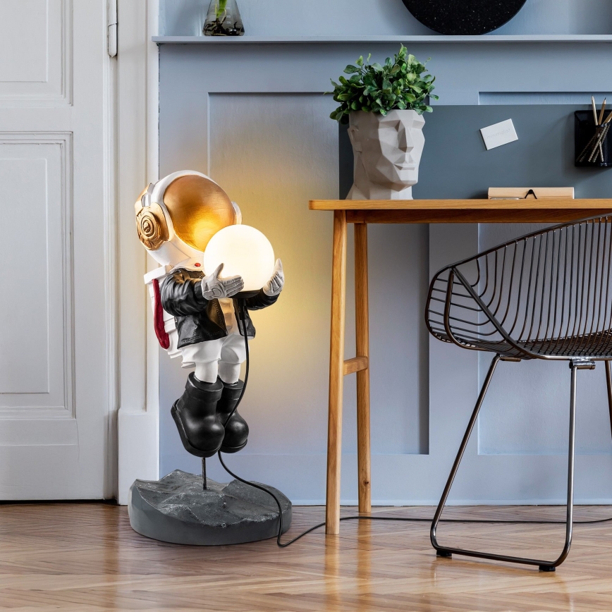 Barnlampa ASTRONAUT 1xE14/40W/230V i kopparutförande