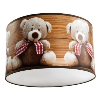 Barnlampa för tak BEARS 1xE27/60W/230V
