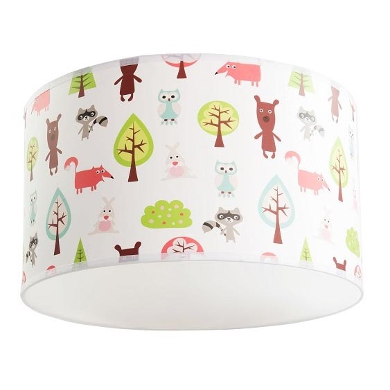 Barnlampa för tak FOREST 1xE27/60W/230V