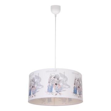 Barnlampa GIRLS VIBES 1xE27/60W/230V, diameter 40 cm, Paris