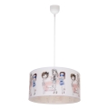Barnlampa GIRLS VIBES 1xE27/60W/230V Ø 40 cm för flickor