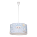 Barnlampa KIDS ROOM 1xE27/60W/230V Ø 40 cm Astronaut