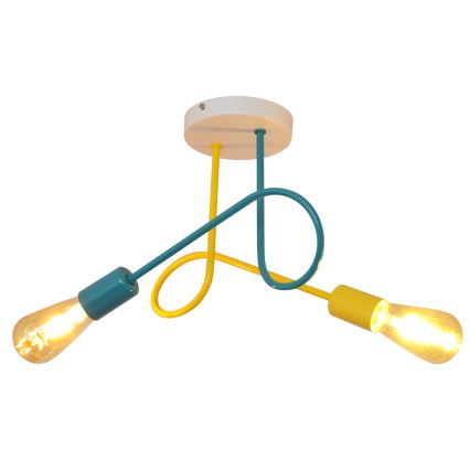 Barnlampa OXFORD med två E27-socklar, 15W, 230V